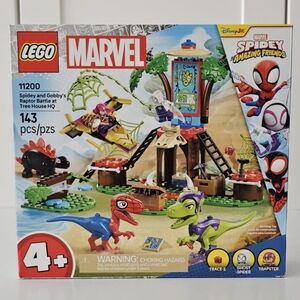 LEGO 11200 SPIDEY AND GOBBY'S RAPTOR BATTLE AT TREE HOUSE HQ